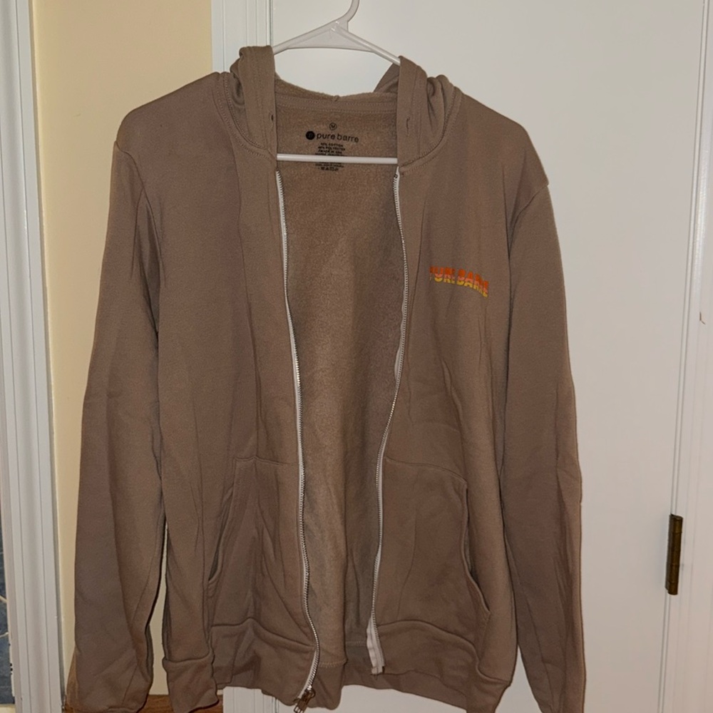 Pure Barre crème sweater